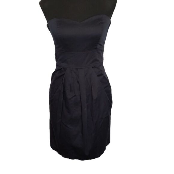 B. Darlin Strapless Black Mini Dress - Picture 1 of 8